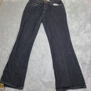 Crest Jeans Womens 15/16 Blue Denim‎ Mid Rise Medium Wash Ladies Comfort